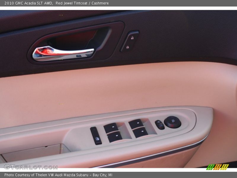 Red Jewel Tintcoat / Cashmere 2010 GMC Acadia SLT AWD