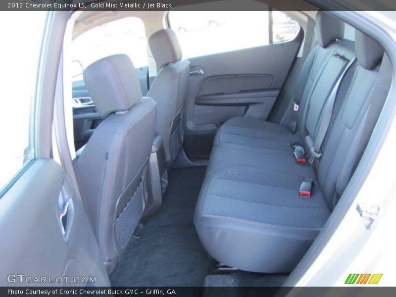 Gold Mist Metallic / Jet Black 2012 Chevrolet Equinox LS