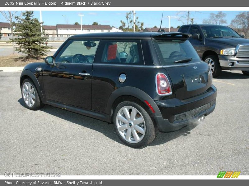 Midnight Black / Black/Grey 2009 Mini Cooper S Hardtop