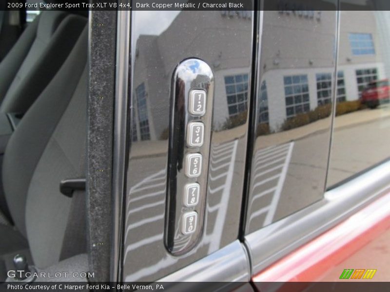 Dark Copper Metallic / Charcoal Black 2009 Ford Explorer Sport Trac XLT V8 4x4