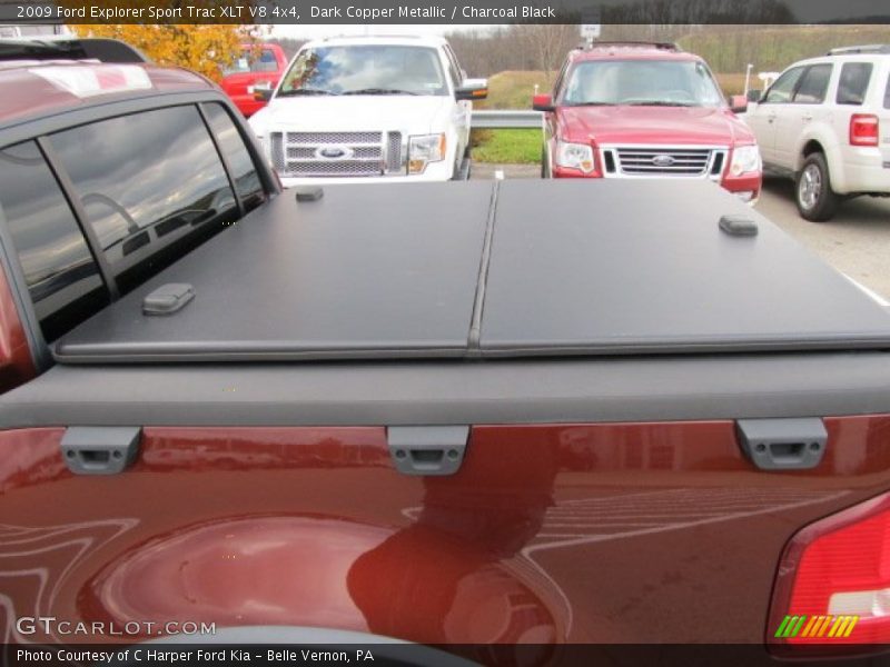 Dark Copper Metallic / Charcoal Black 2009 Ford Explorer Sport Trac XLT V8 4x4