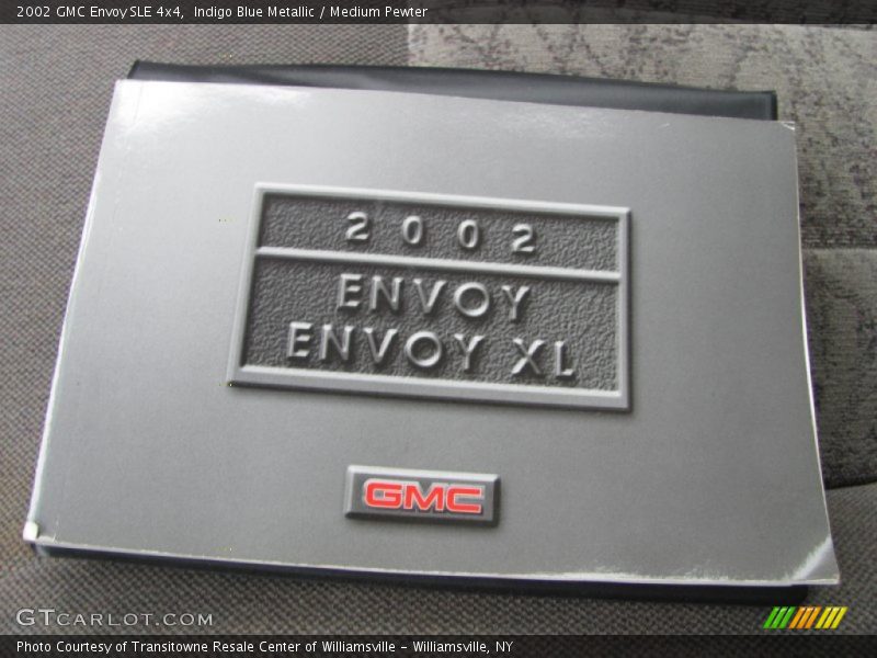Indigo Blue Metallic / Medium Pewter 2002 GMC Envoy SLE 4x4