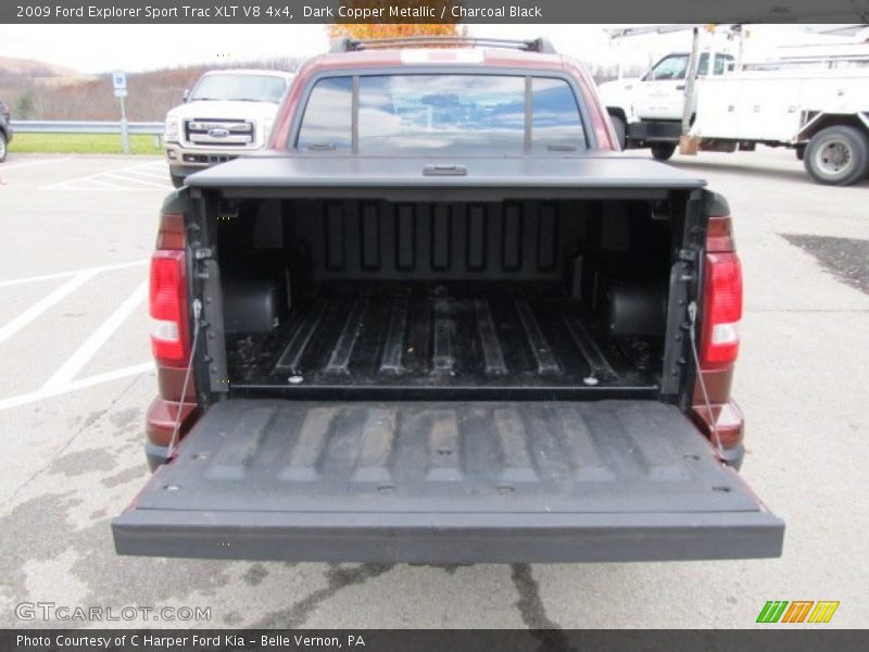 Dark Copper Metallic / Charcoal Black 2009 Ford Explorer Sport Trac XLT V8 4x4
