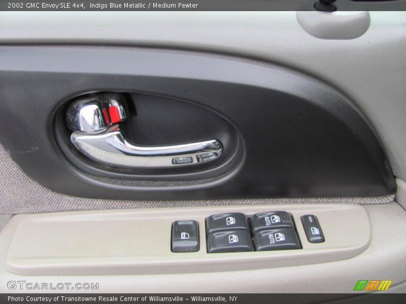 Indigo Blue Metallic / Medium Pewter 2002 GMC Envoy SLE 4x4
