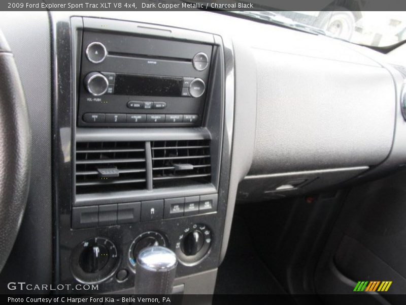 Dark Copper Metallic / Charcoal Black 2009 Ford Explorer Sport Trac XLT V8 4x4