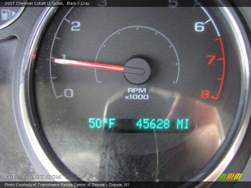 Black / Gray 2007 Chevrolet Cobalt LS Sedan