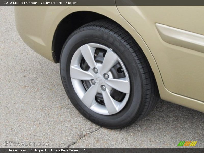 Cashmere Beige / Beige 2010 Kia Rio LX Sedan