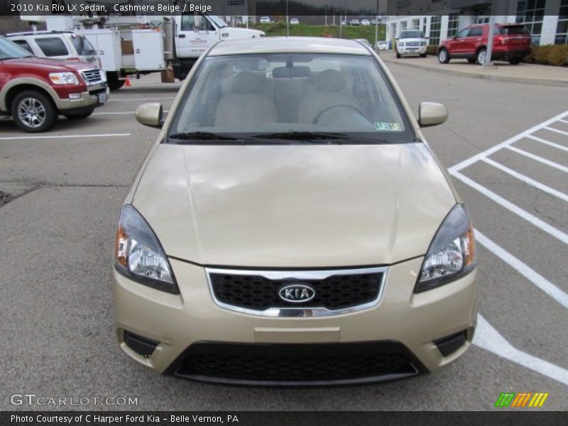 Cashmere Beige / Beige 2010 Kia Rio LX Sedan