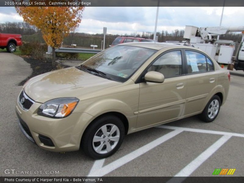 Cashmere Beige / Beige 2010 Kia Rio LX Sedan