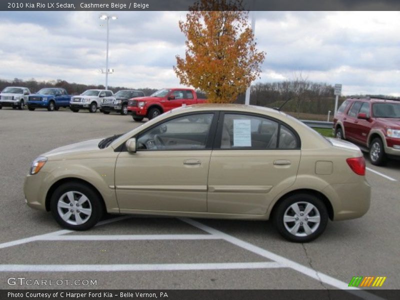 Cashmere Beige / Beige 2010 Kia Rio LX Sedan