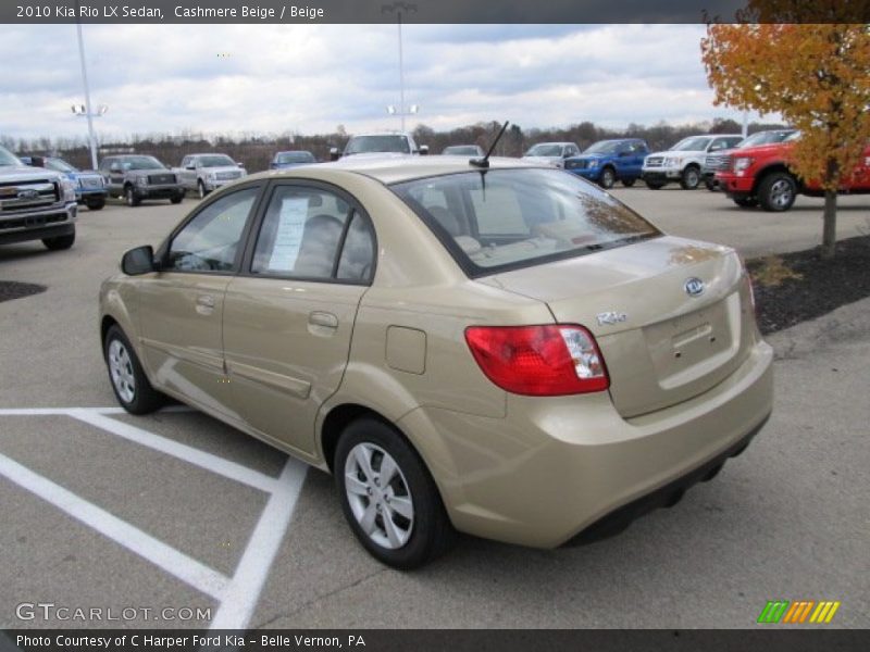 Cashmere Beige / Beige 2010 Kia Rio LX Sedan