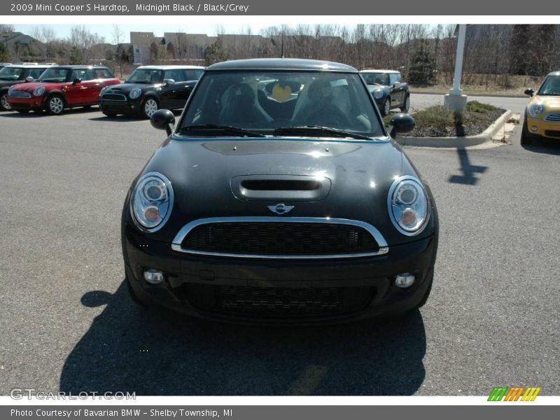 Midnight Black / Black/Grey 2009 Mini Cooper S Hardtop