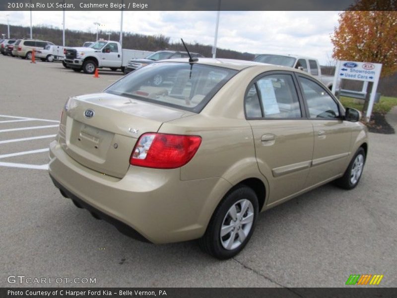 Cashmere Beige / Beige 2010 Kia Rio LX Sedan