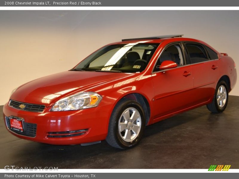 Precision Red / Ebony Black 2008 Chevrolet Impala LT