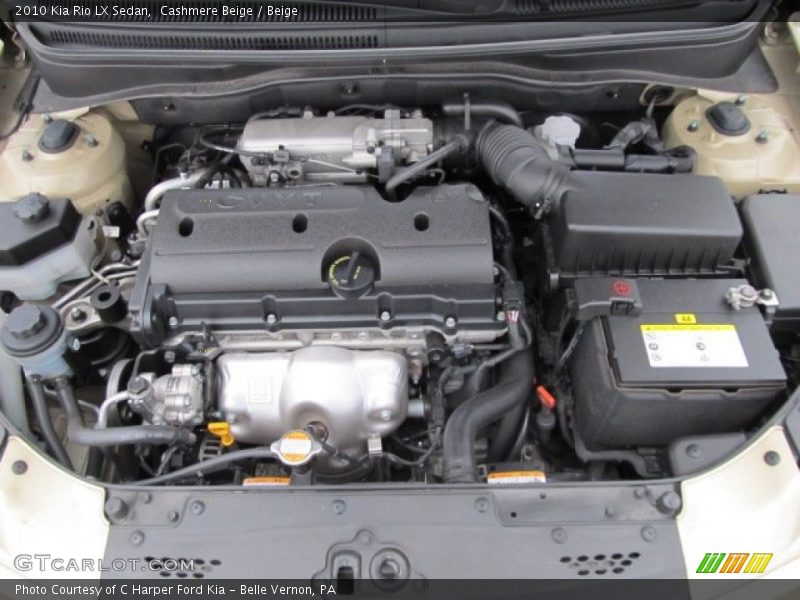 Cashmere Beige / Beige 2010 Kia Rio LX Sedan