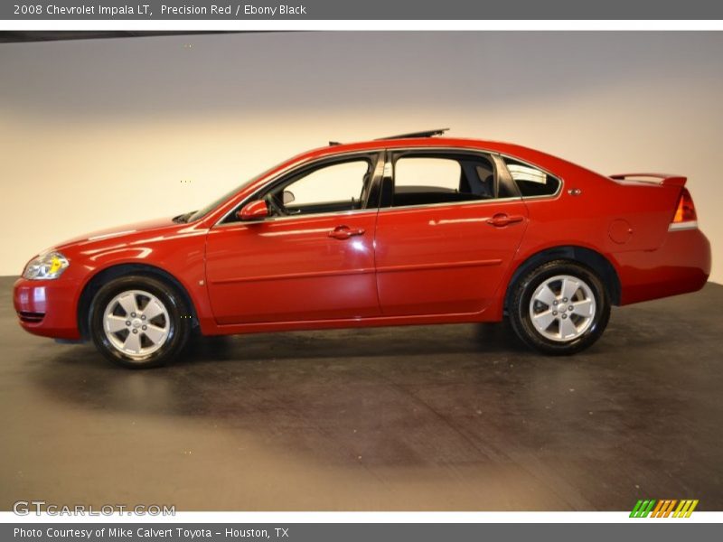 Precision Red / Ebony Black 2008 Chevrolet Impala LT