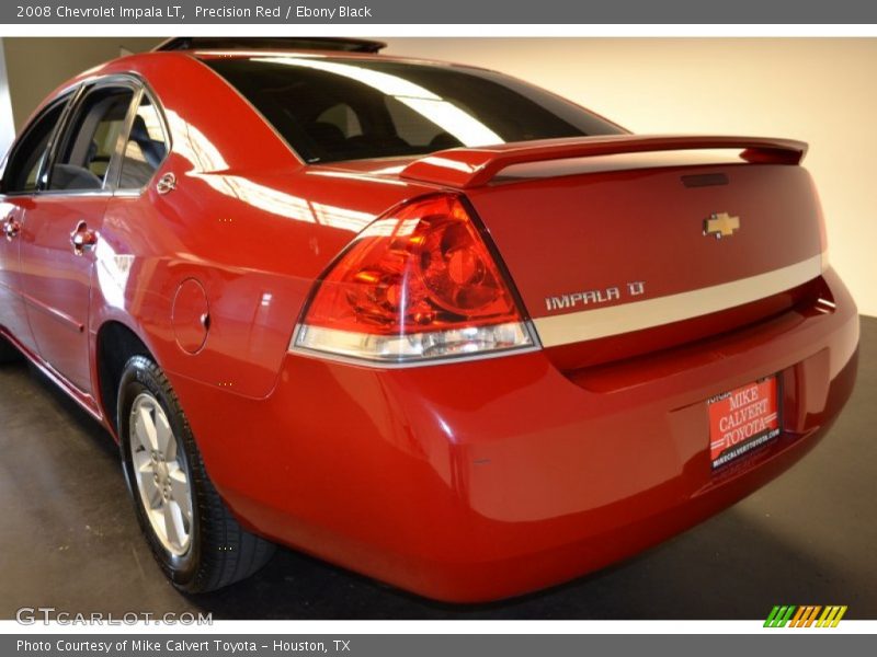 Precision Red / Ebony Black 2008 Chevrolet Impala LT