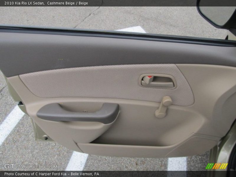 Cashmere Beige / Beige 2010 Kia Rio LX Sedan
