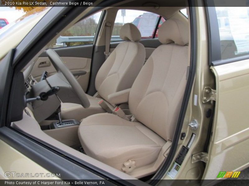 Cashmere Beige / Beige 2010 Kia Rio LX Sedan
