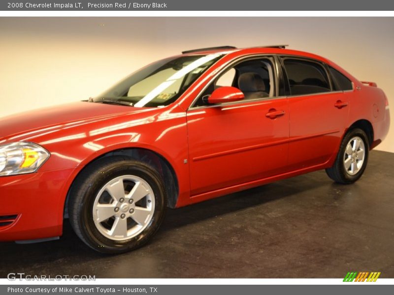 Precision Red / Ebony Black 2008 Chevrolet Impala LT
