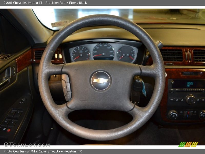 Precision Red / Ebony Black 2008 Chevrolet Impala LT