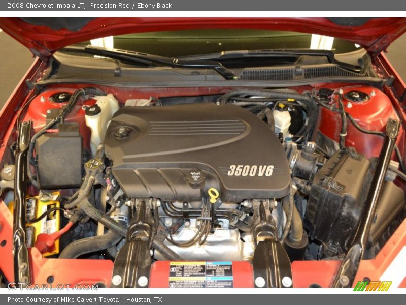 Precision Red / Ebony Black 2008 Chevrolet Impala LT