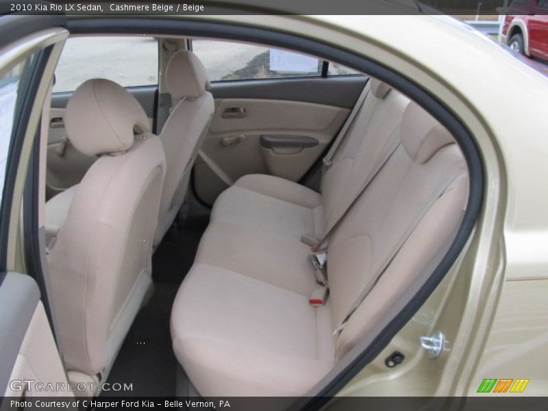 Cashmere Beige / Beige 2010 Kia Rio LX Sedan