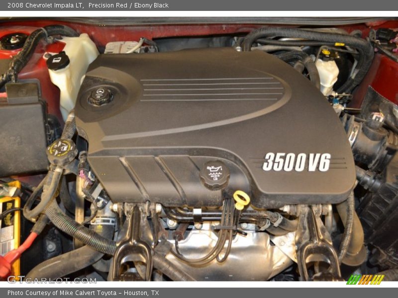 Precision Red / Ebony Black 2008 Chevrolet Impala LT