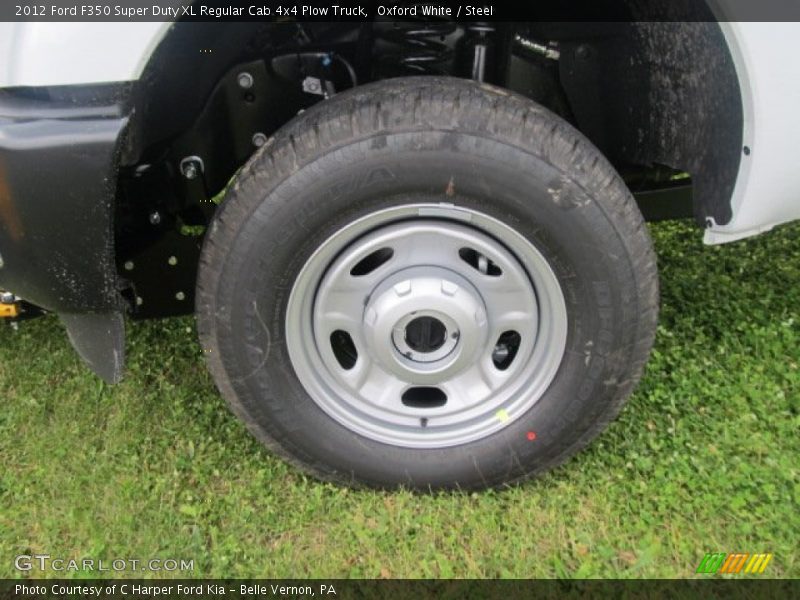  2012 F350 Super Duty XL Regular Cab 4x4 Plow Truck Wheel