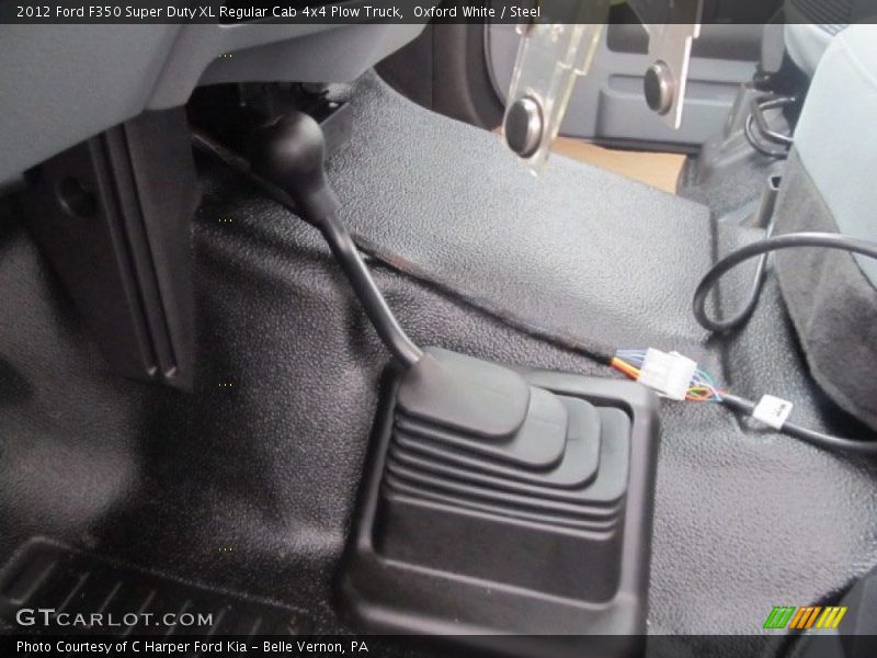 Oxford White / Steel 2012 Ford F350 Super Duty XL Regular Cab 4x4 Plow Truck