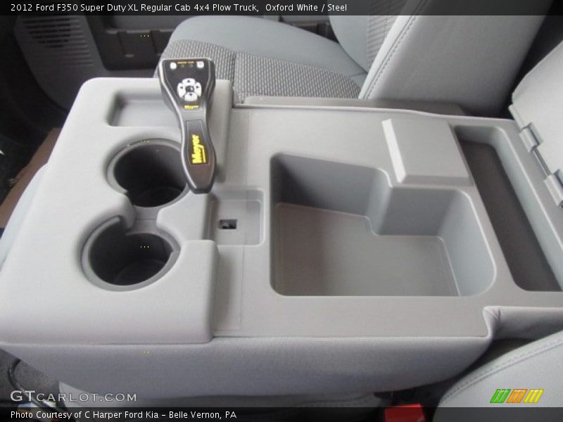 Oxford White / Steel 2012 Ford F350 Super Duty XL Regular Cab 4x4 Plow Truck