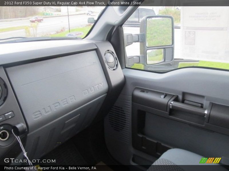 Oxford White / Steel 2012 Ford F350 Super Duty XL Regular Cab 4x4 Plow Truck
