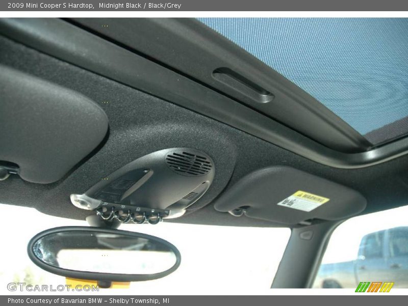 Midnight Black / Black/Grey 2009 Mini Cooper S Hardtop