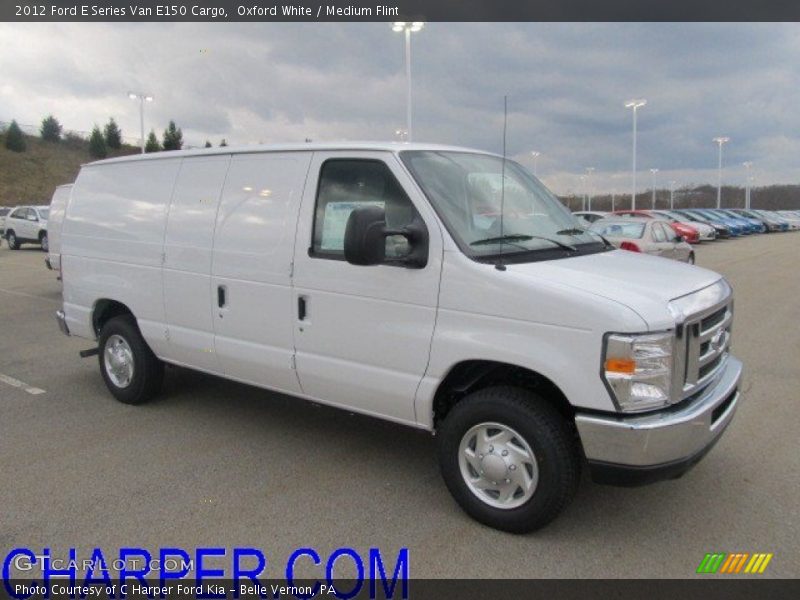 Oxford White / Medium Flint 2012 Ford E Series Van E150 Cargo