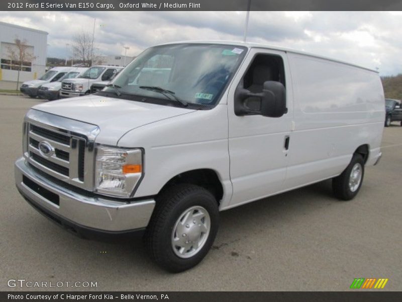 Oxford White / Medium Flint 2012 Ford E Series Van E150 Cargo
