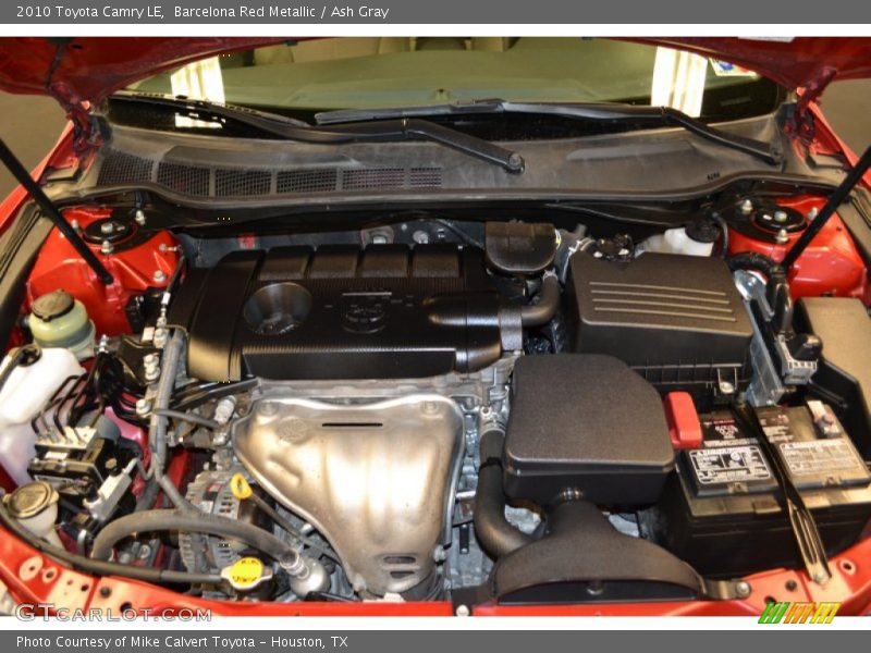 Barcelona Red Metallic / Ash Gray 2010 Toyota Camry LE