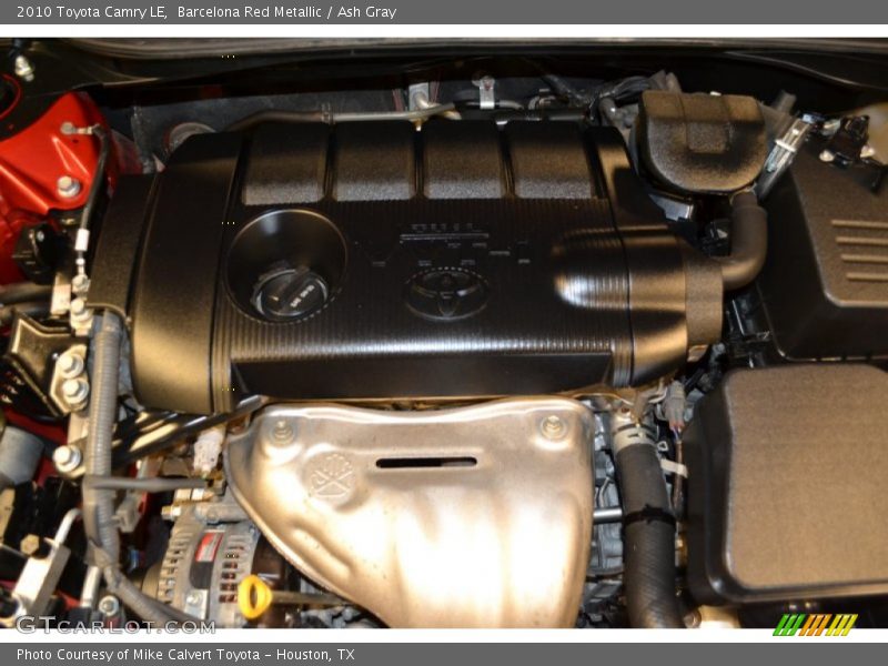 Barcelona Red Metallic / Ash Gray 2010 Toyota Camry LE