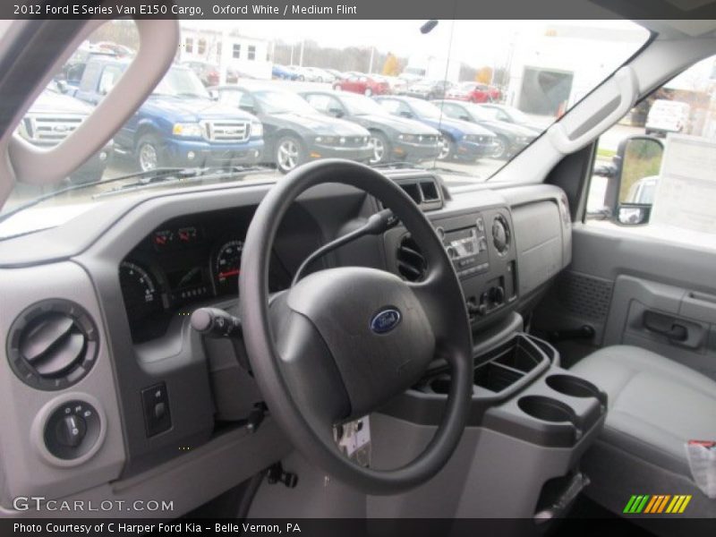Oxford White / Medium Flint 2012 Ford E Series Van E150 Cargo