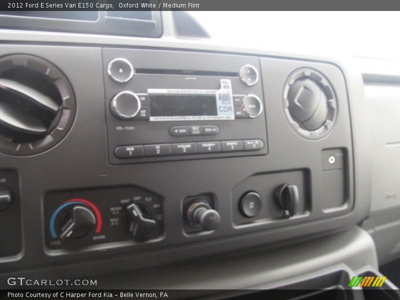 Oxford White / Medium Flint 2012 Ford E Series Van E150 Cargo