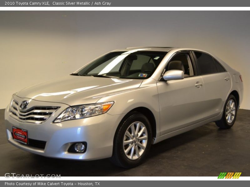 Classic Silver Metallic / Ash Gray 2010 Toyota Camry XLE