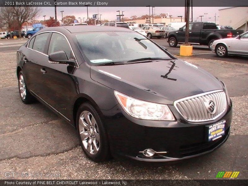 Carbon Black Metallic / Ebony 2011 Buick LaCrosse CXL