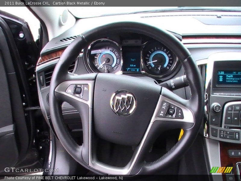 Carbon Black Metallic / Ebony 2011 Buick LaCrosse CXL