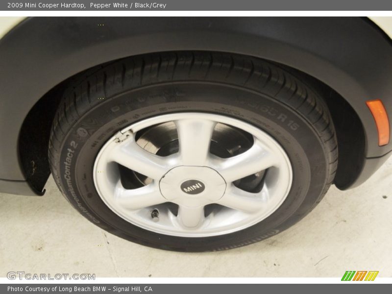 Pepper White / Black/Grey 2009 Mini Cooper Hardtop