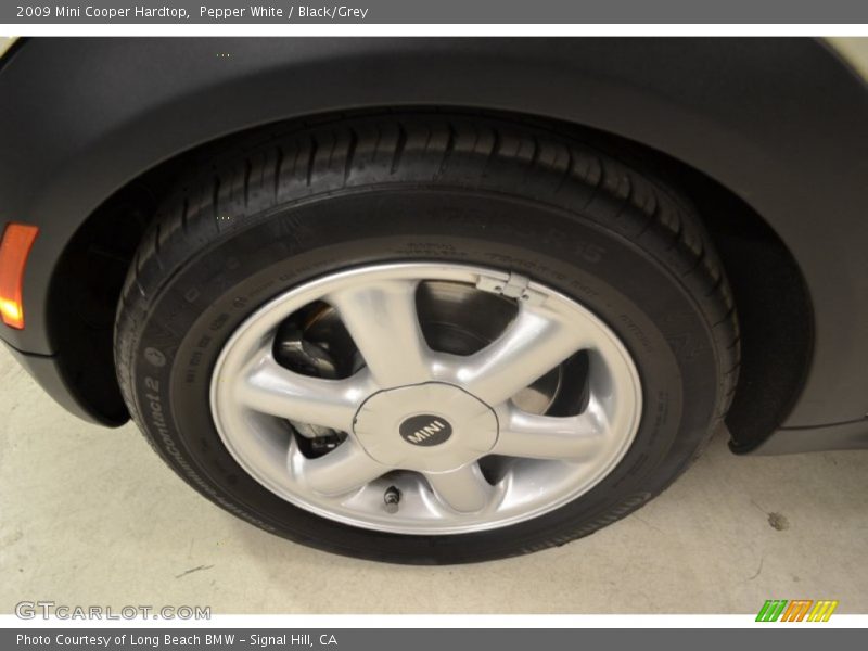 Pepper White / Black/Grey 2009 Mini Cooper Hardtop