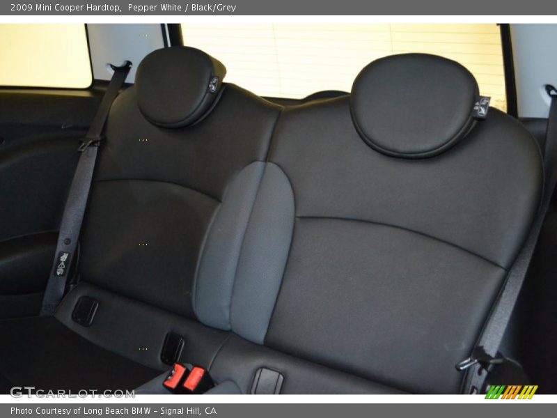 Pepper White / Black/Grey 2009 Mini Cooper Hardtop