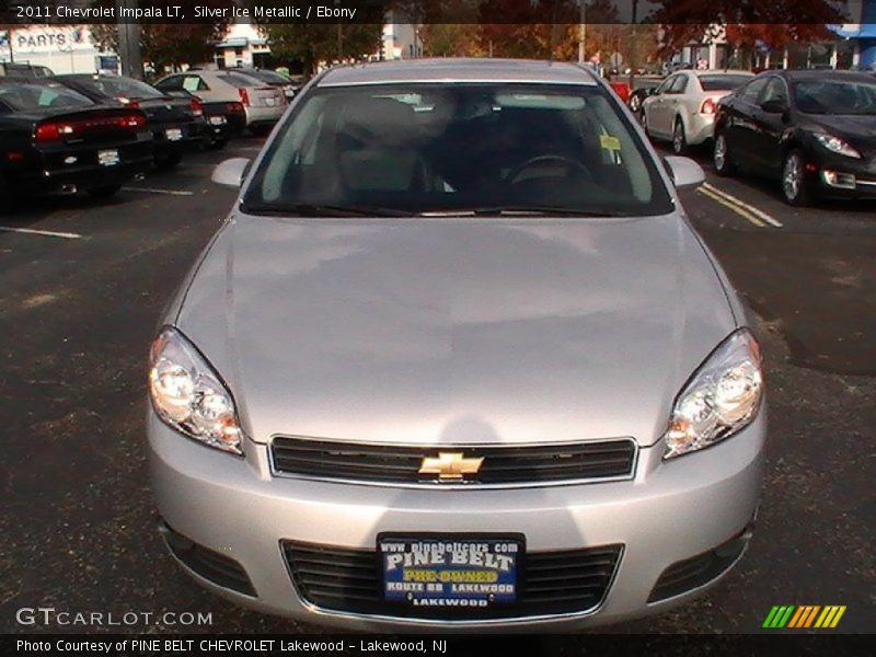 Silver Ice Metallic / Ebony 2011 Chevrolet Impala LT