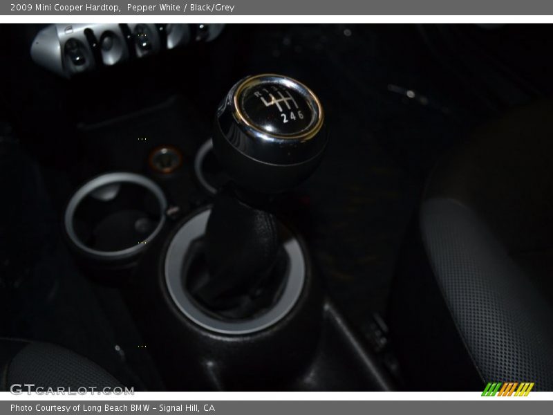 Pepper White / Black/Grey 2009 Mini Cooper Hardtop