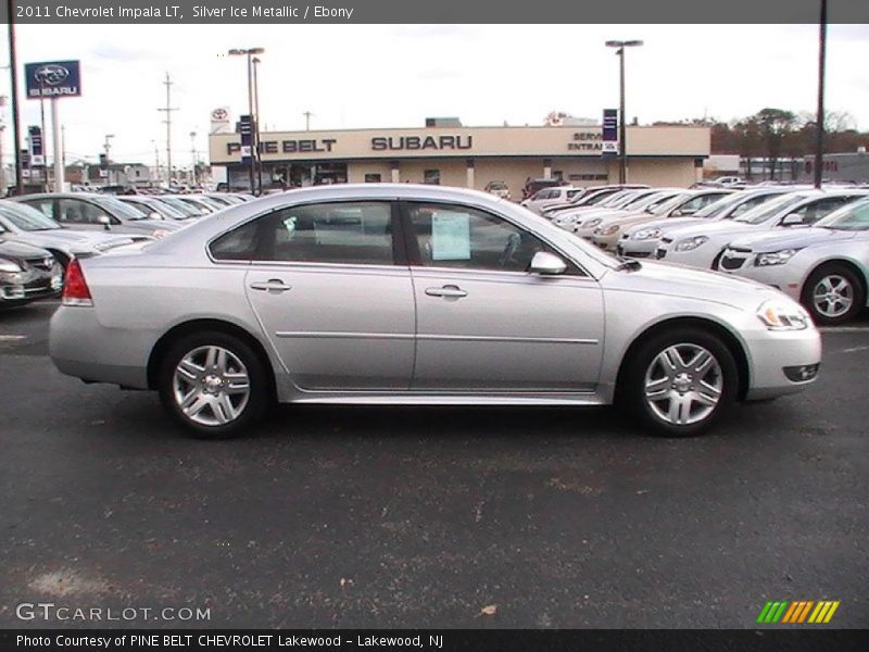 Silver Ice Metallic / Ebony 2011 Chevrolet Impala LT