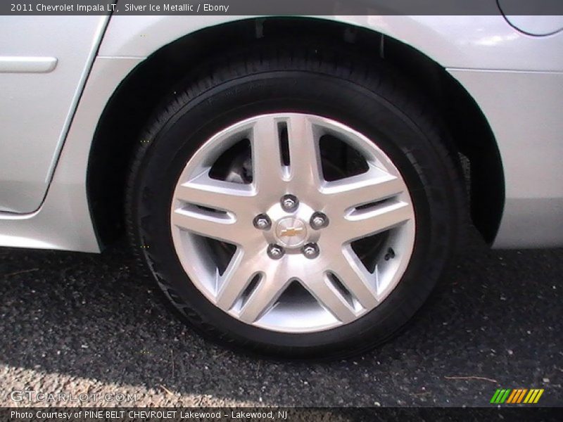 Silver Ice Metallic / Ebony 2011 Chevrolet Impala LT