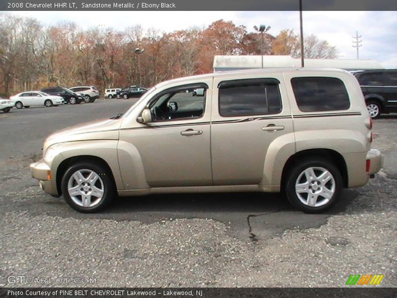 Sandstone Metallic / Ebony Black 2008 Chevrolet HHR LT